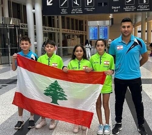 بعثة منتخب لبنان لكرة الطاولة تشارك في “اسبوع الأمل والتحديً” بالاردن